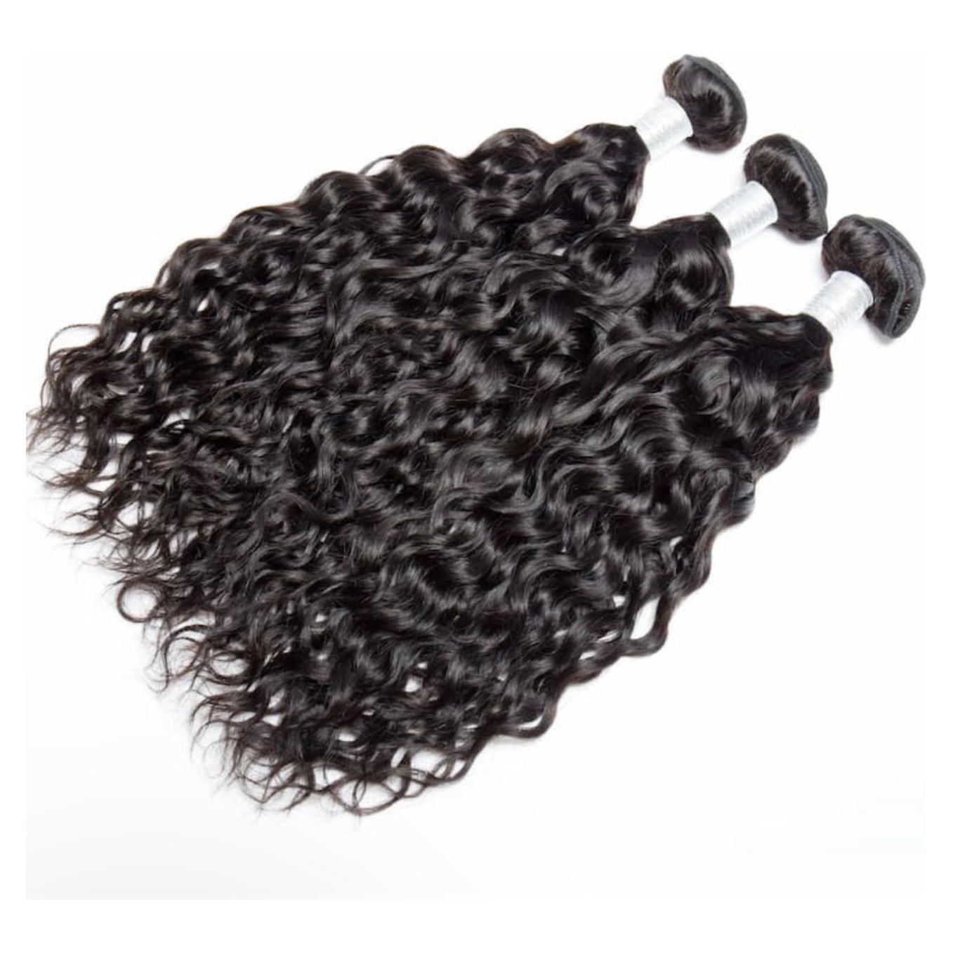 Water Wave 3/4 Human Hair Bundle